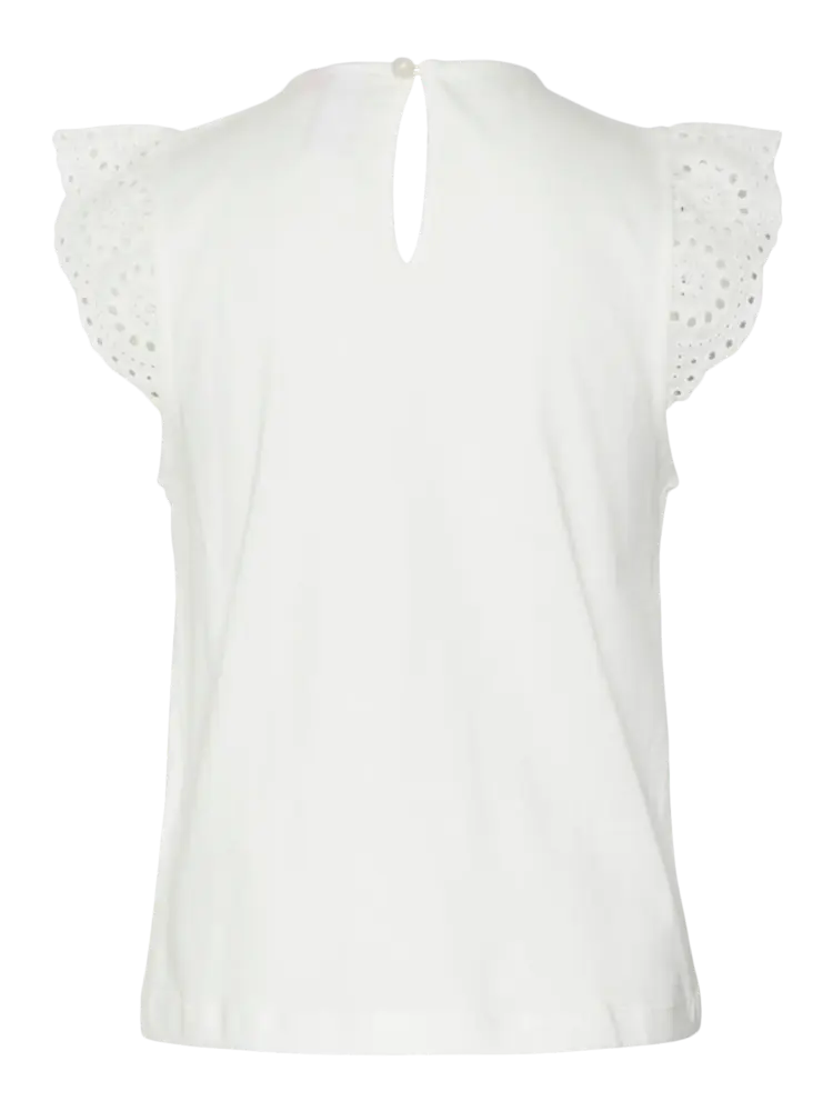 Bestseller Girl Emily Gathering Top - Snow White