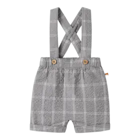 Lil'Atelier Baby Filipe Shorts - Ultimate Grey