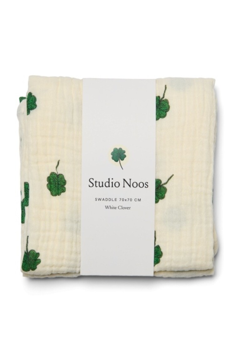 Studio Noos Swaddle Medium - White Clover