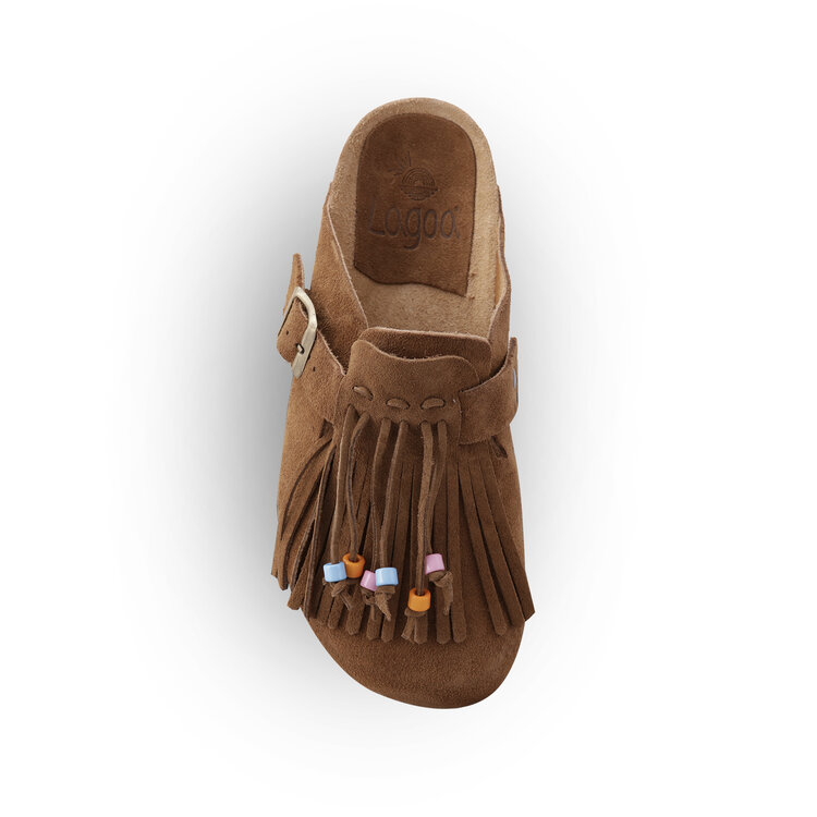Lagoa Frange Donna - Suede Roble
