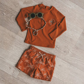 Salted Stories Sunglasses Cord Pommegranate - Bombay Brown