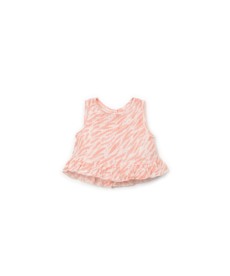 Play Up Printed Woven Top - E756P/11151