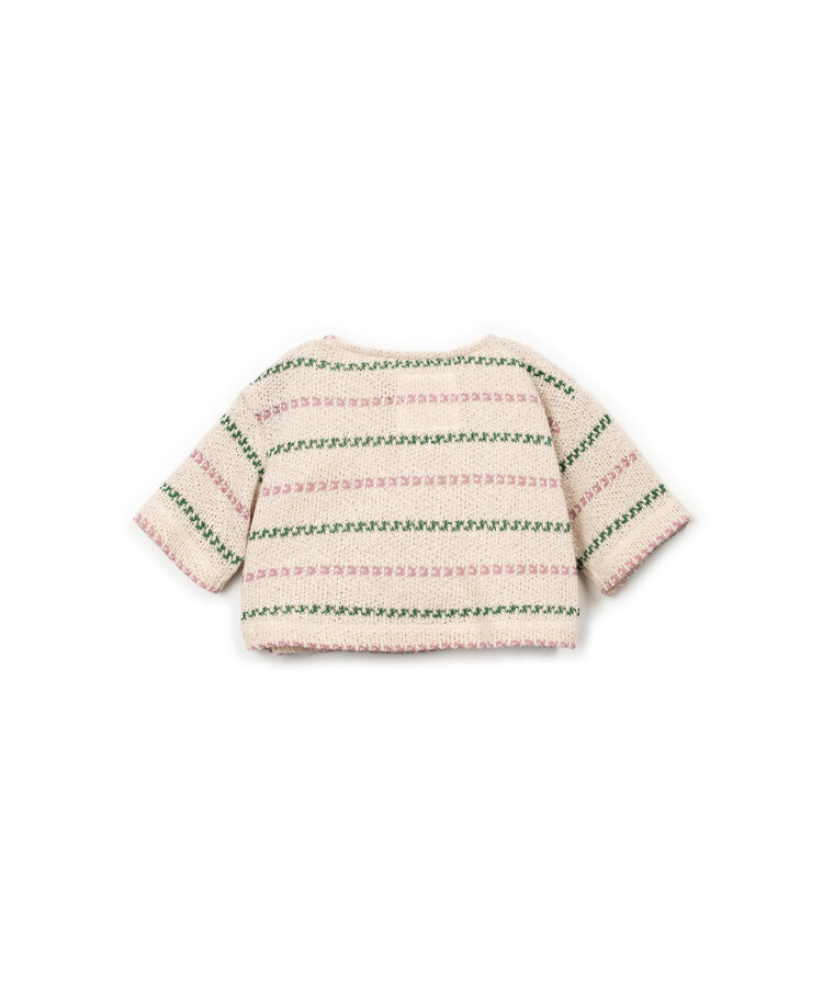 Play Up Striped Jersey Sweat - R366P/11350