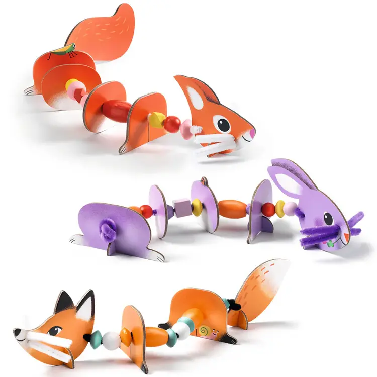 Djeco Rijgen - Schattige dieren