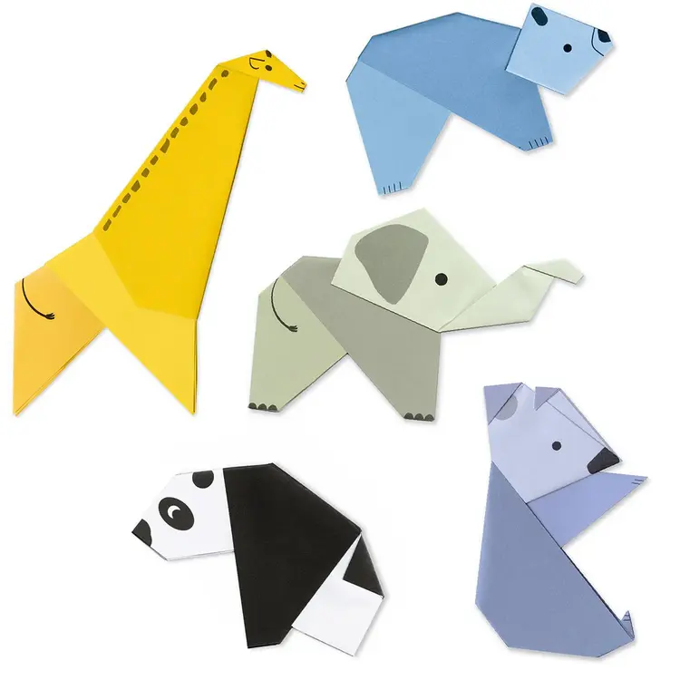 Djeco Eerste Vouwwerkjes - Gevouwen