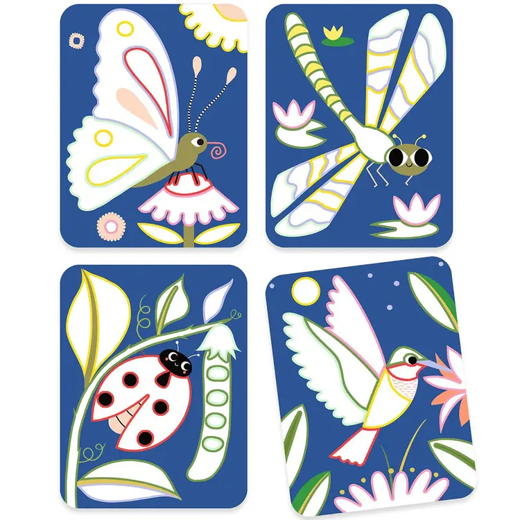 Djeco Schilderen met palet - Kleine beestjes