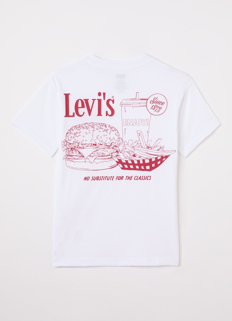 Levi's Burger Meal Tee - Bright White