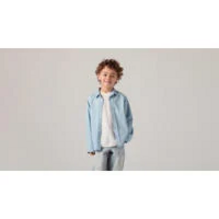 Levi's Casual Overhemd - Light Blue Denim