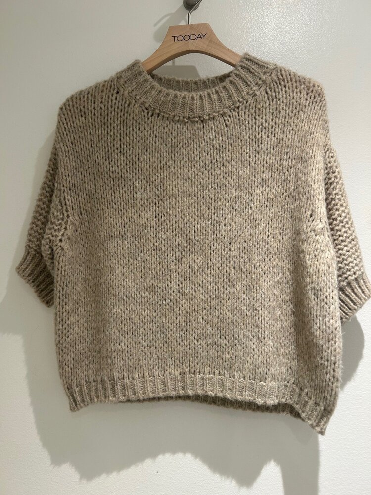 Tooday Bailey knit pullover - Cement