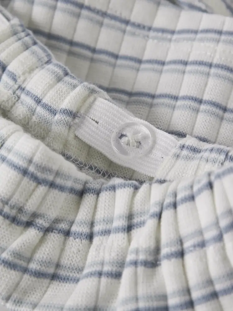 Lil'Atelier Baby Haldur Loose Short - Dusty Blue