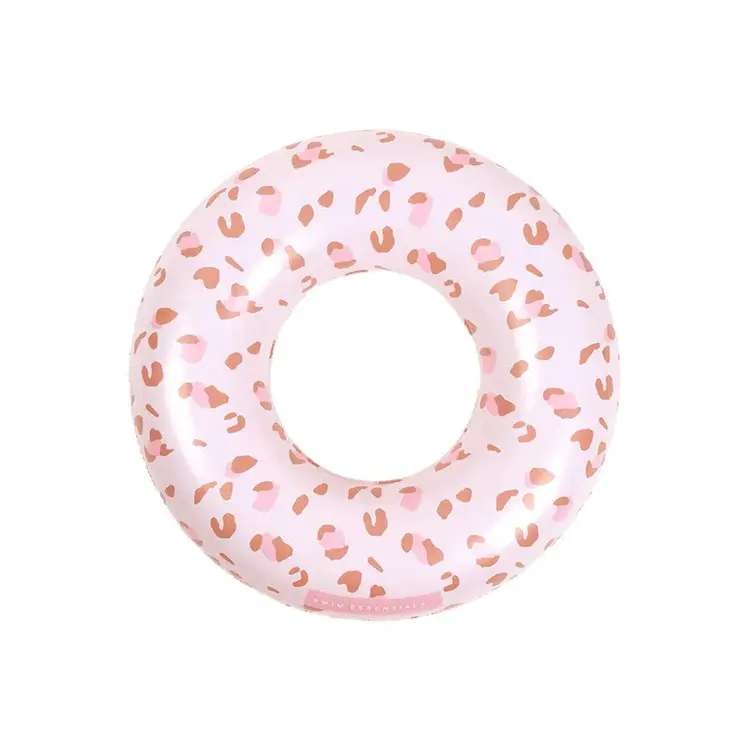 Swim essentials Swim Ring - Old Pink - Leopard 90cm