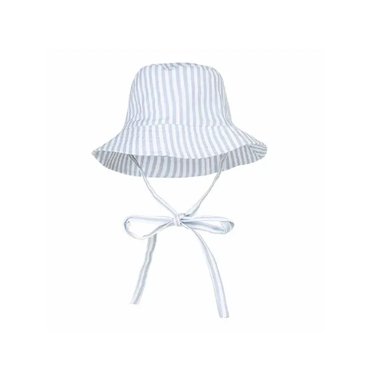 Swim essentials Sun Hat - Blue/White - Blue Stripes