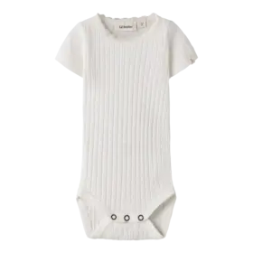 Lil'Atelier Baby Haldis SS Slim Body - Coconut Milk