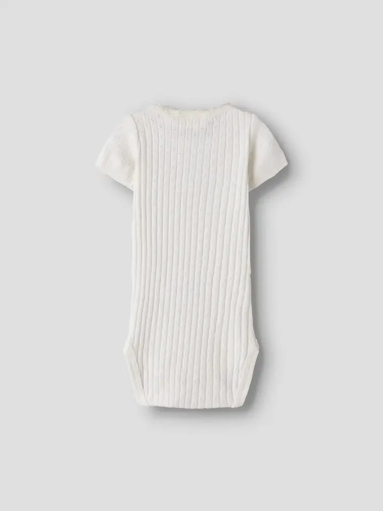 Lil'Atelier Baby Haldis SS Slim Body - Coconut Milk
