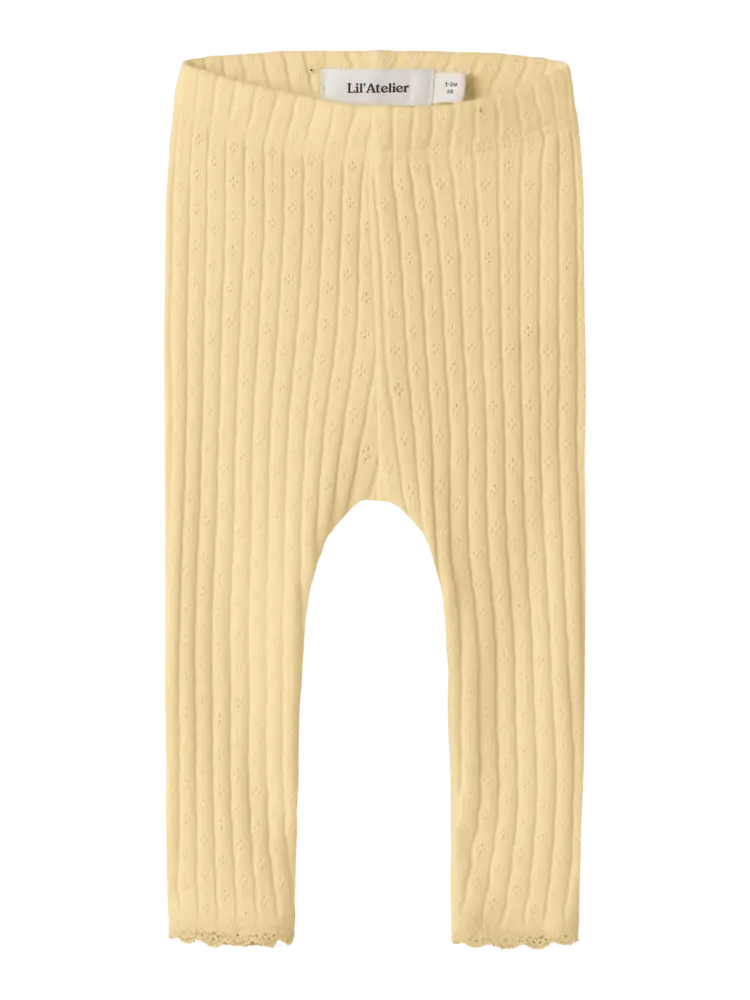 Lil'Atelier Baby Haldis Slim Legging - Sunlight
