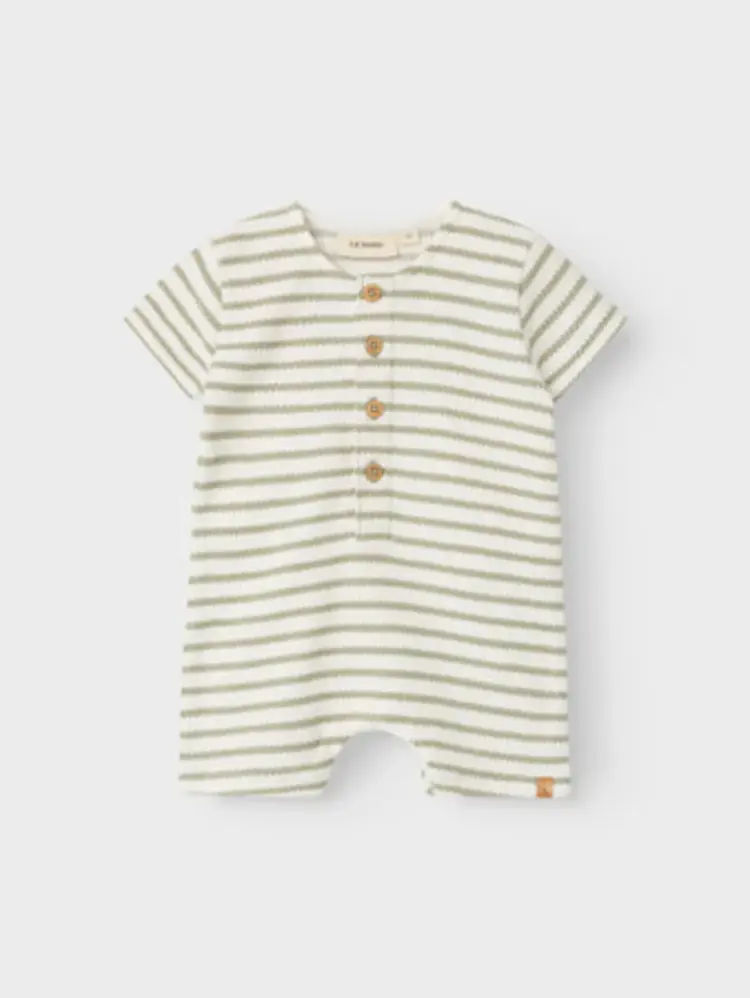 Lil'Atelier Baby Tadeo Loose Suit - Coconut Milk/Mojave Desert