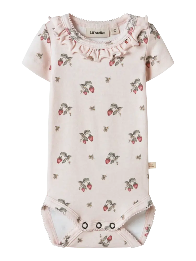 Lil'Atelier Baby Gayo SS Slim Body - Morganite Strawberry