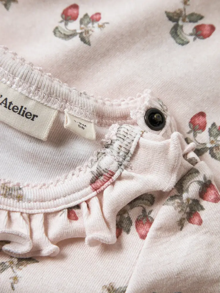 Lil'Atelier Baby Gayo SS Slim Body - Morganite Strawberry