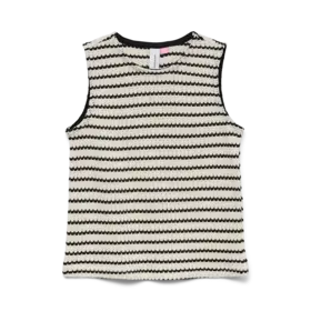 Bestseller Girl Ohia Top - Birch/Black