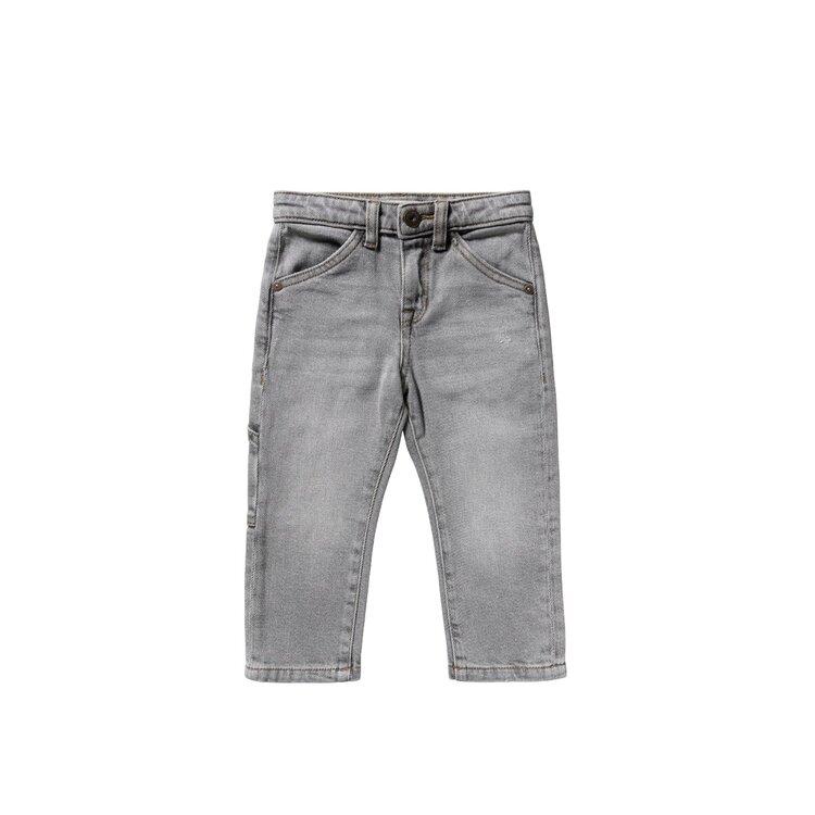 YourWishes Grey Denim Worker Jeans - Denim Grey