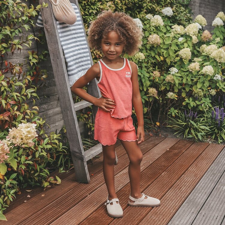 YourWishes Terry Shorts - Rapture Rose