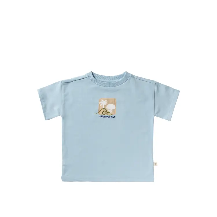 YourWishes Sun Wide Tee - Aquamarine