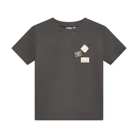 Daily7 T-shirt Basic Badge - Thunderstorm