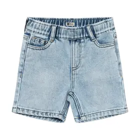 Daily7 Denim Baggy Shorts - Blue Denim