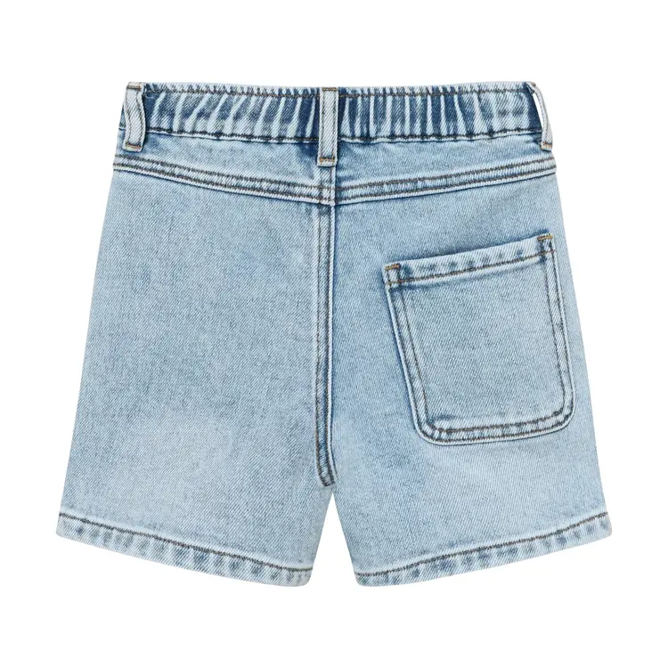 Daily7 Denim Baggy Shorts - Blue Denim