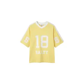 Salty Stitch Salty Sport tee - Yellow