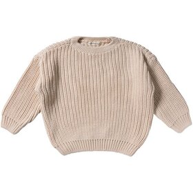 YourWishes Chunky Knit Sweater - Sand