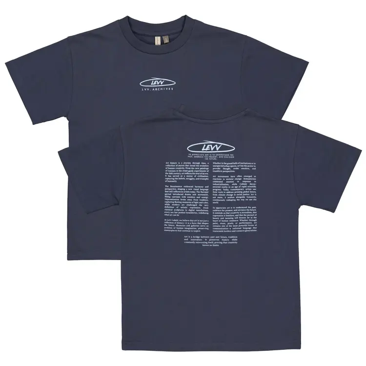 LEVV Shirt Berk - Dark Blue