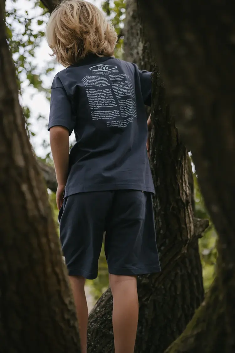 LEVV Shirt Berk - Dark Blue