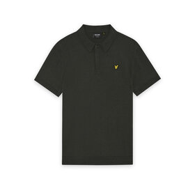 Lyle & Scott Knitted Polo Shirt - Gunmetal