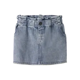 Lil'Atelier Funda Loose Skirt - Medium Blue Denim