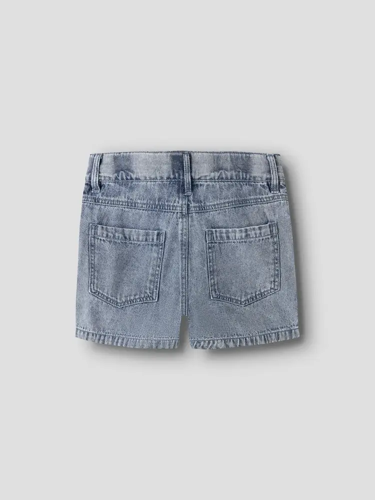 Lil'Atelier Funda Loose Shorts - Medium Denim Blue