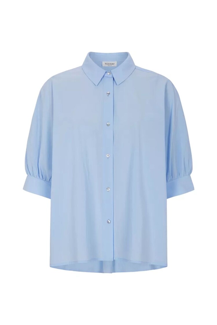 Tooday Anabel Oversize Shirt - Chambray Blue