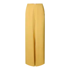 Selected Laura Slit Pant - Ochre