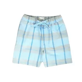 Jenest Hugo Shorts - Water Blue Check