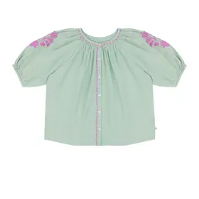 Jenest Colette Blouse - Sage Green