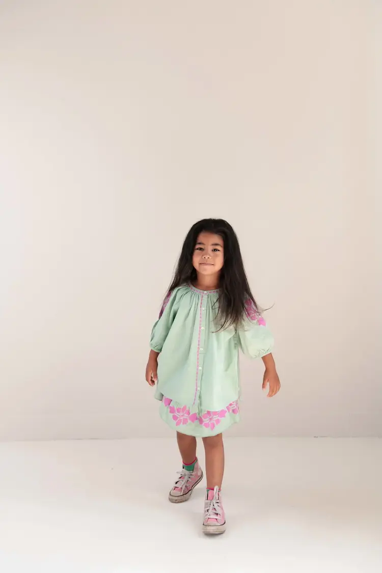 Jenest Colette Blouse - Sage Green