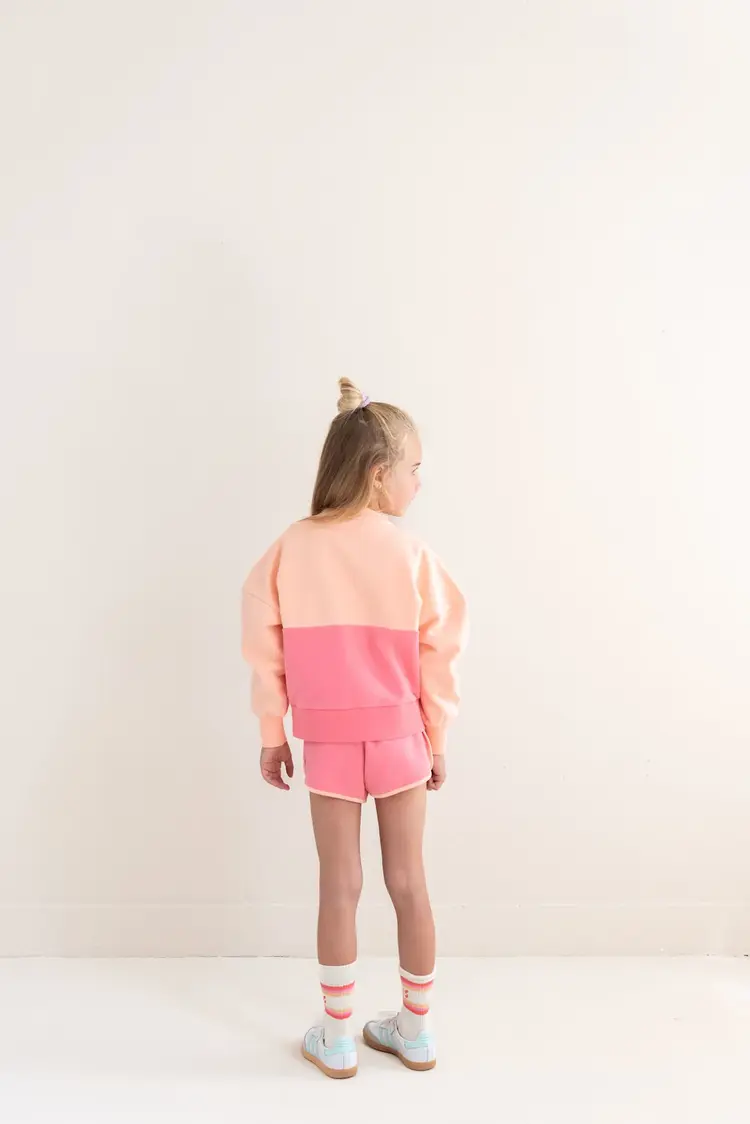 Jenest Sammy Sweater - Peach Orange Fresh Pink