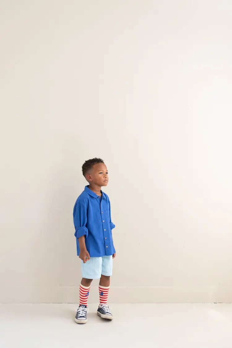 Jenest J Stripe Socks - Offwhite Red