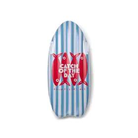 Swim essentials Inflatble Surfboard - Red/Blue Catch of the Day
