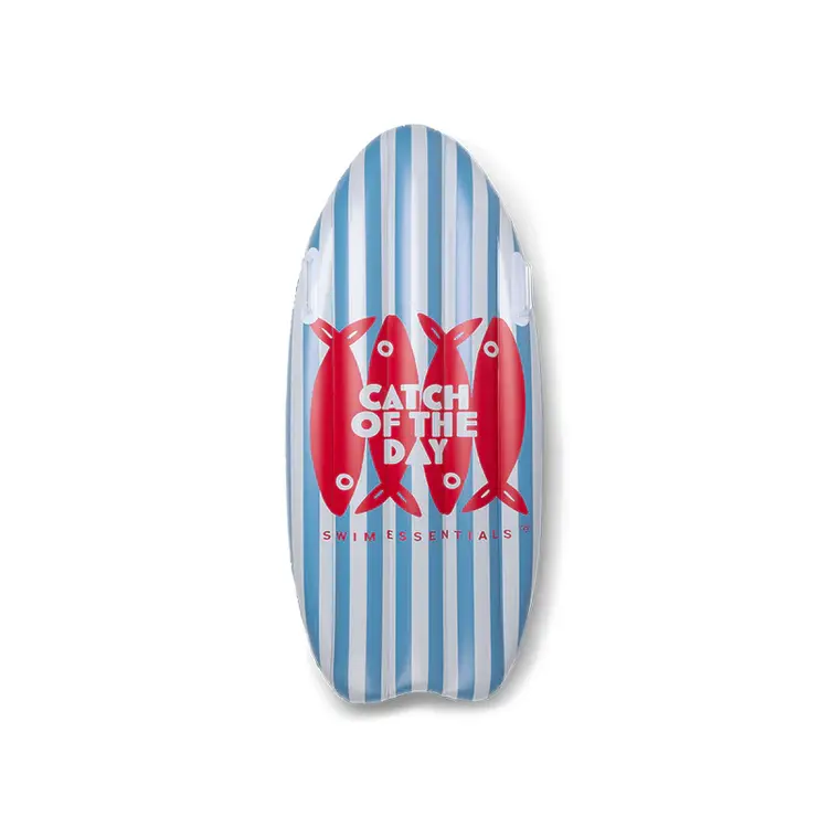 Swim essentials Inflatble Surfboard - Red/Blue Catch of the Day