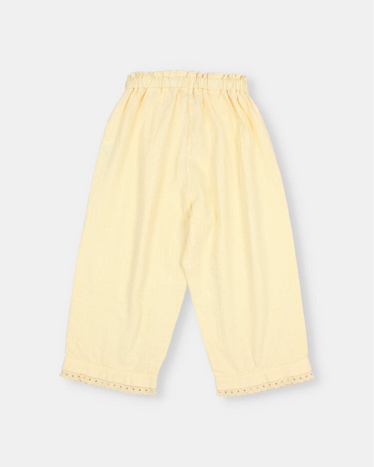 Búho Cotton Lace Pants - Sun