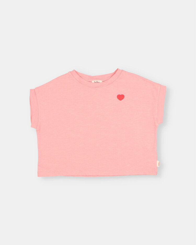 Búho Bisous T-Shirt - Sugar Pink