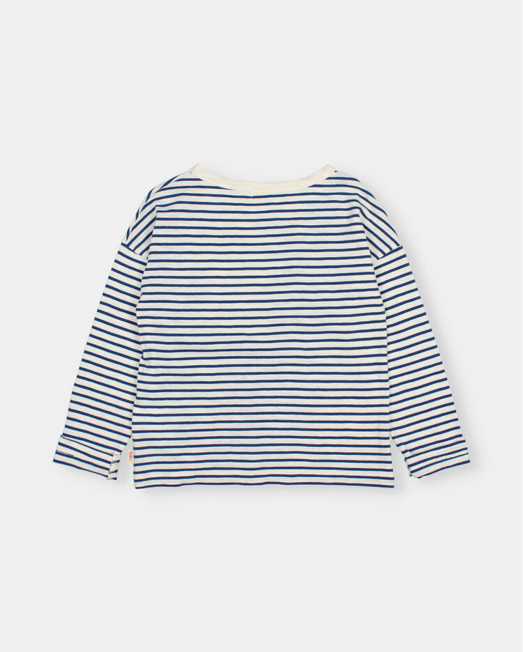 Búho Sailor Stripes T-Shirt - Navy