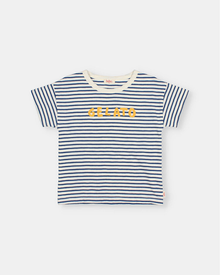 Búho Stripes T-Shirt - Navy