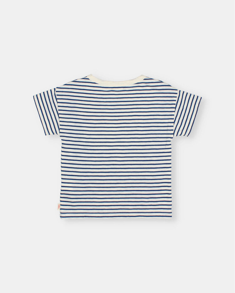 Búho Stripes T-Shirt - Navy